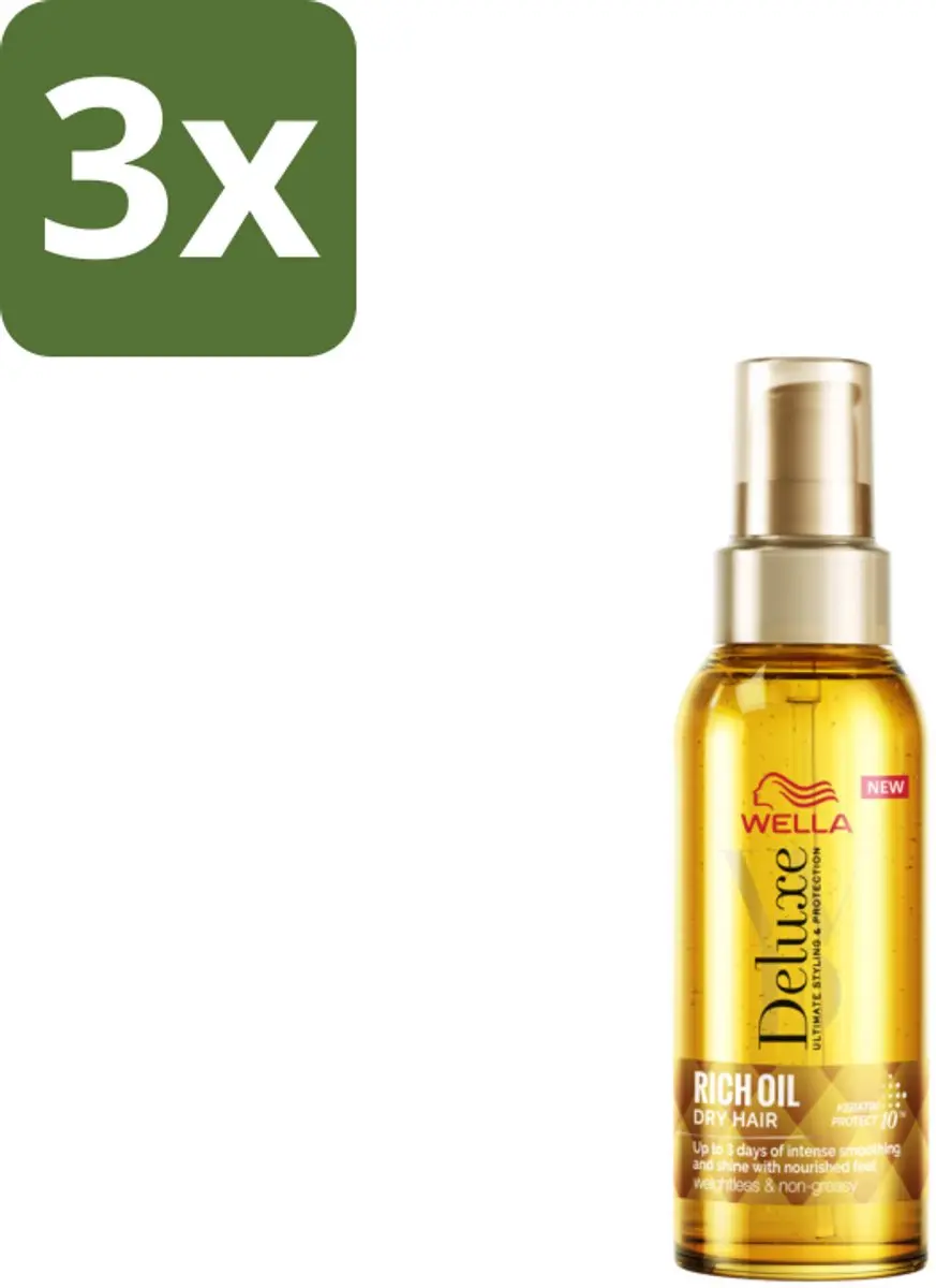 Wella Professionals Deluxe Oil Rich Haarolie 100ml