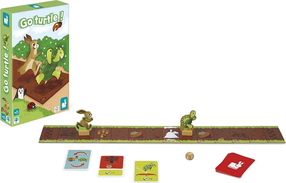 Janod Go Turtle! Bordspel 2629