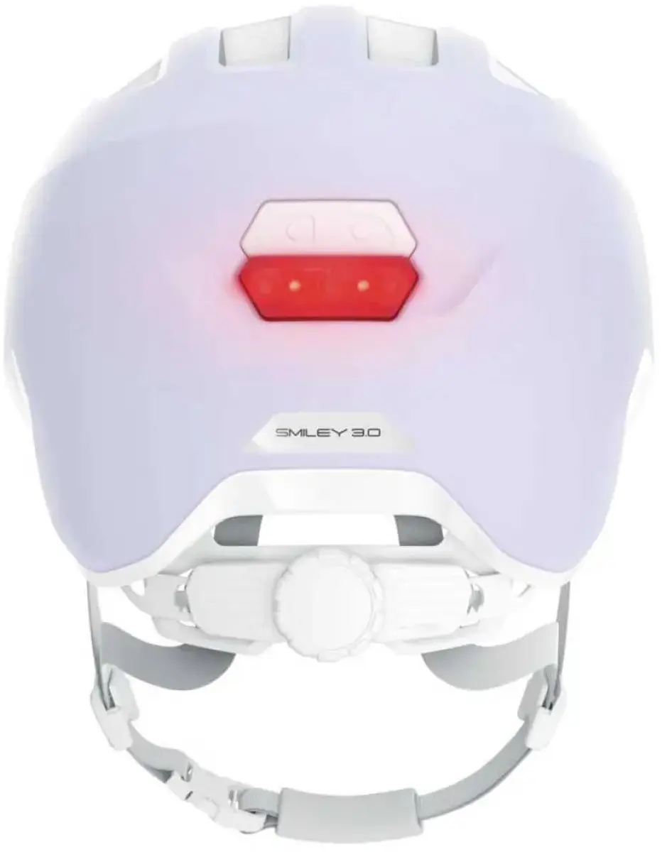 ABUS Smiley 3.0 ACE LED Fietshelm - 45-50cm - Paars