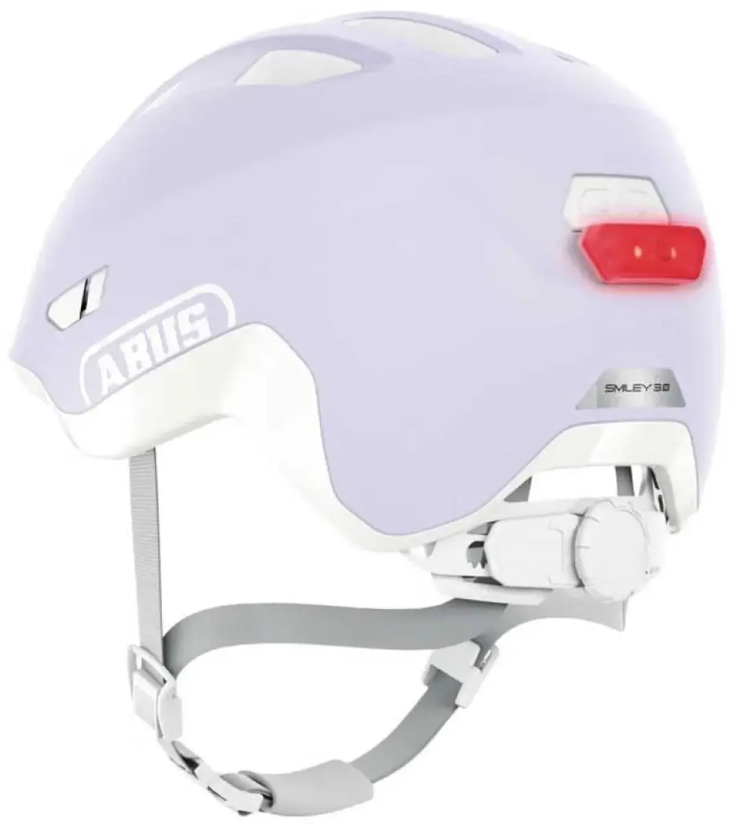 ABUS Smiley 3.0 ACE LED Fietshelm - 45-50cm - Paars