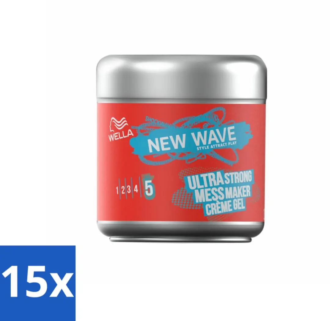 Wella Professionals Shockwaves Mess Constructor Haargel 150ml