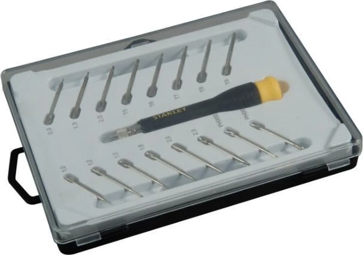 Stanley Multibit Precisieschroevendraaerset STHT0-62633