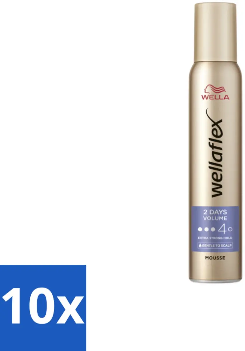 Wella Flex 2 Days Volume Haarmousse 200ml
