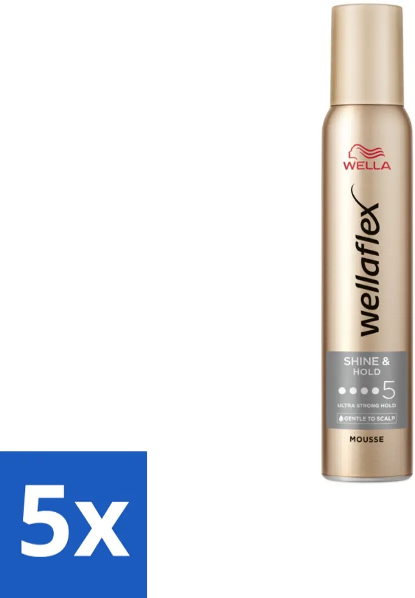 Wella Professionals Flex Shine & Hold Haarmousse 200ml