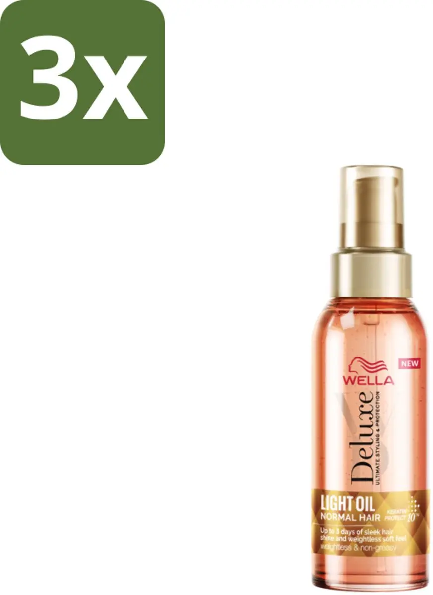 Wella Deluxe Oil Light Haarolie 100ml