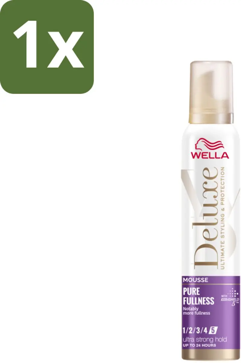 Wella Deluxe Pure Fullness Haarmousse 200ml