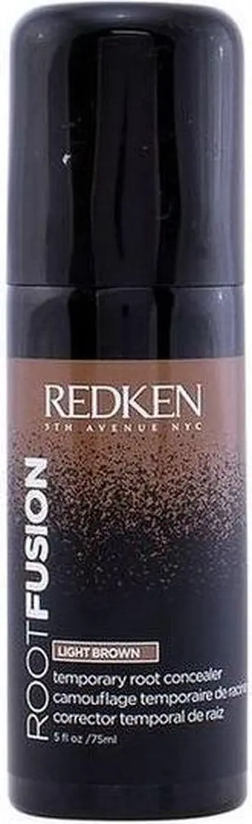 Redken Root Fusion Temporary Root Concealer - Light Brown 75ml
