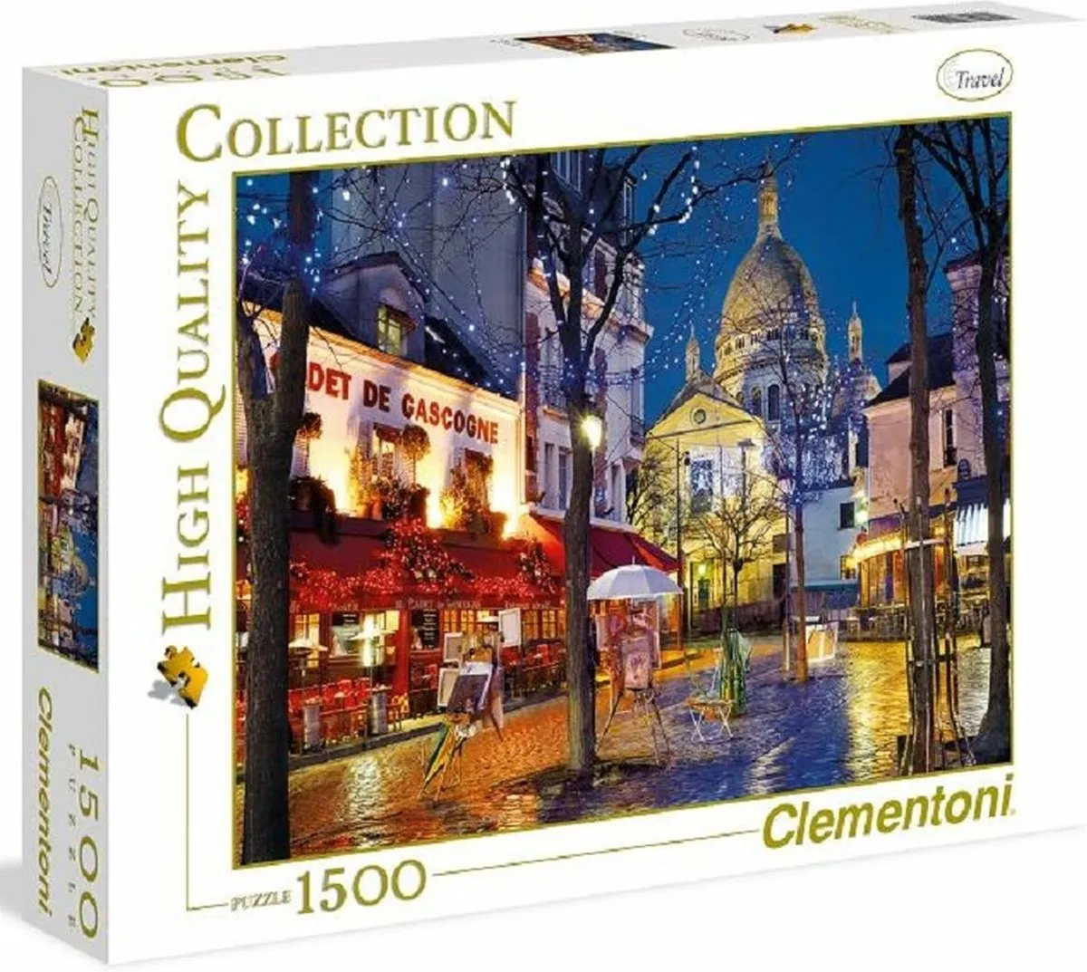 Clementoni Paris Montmartre Puzzel 1500 Stuks - High Quality Collection