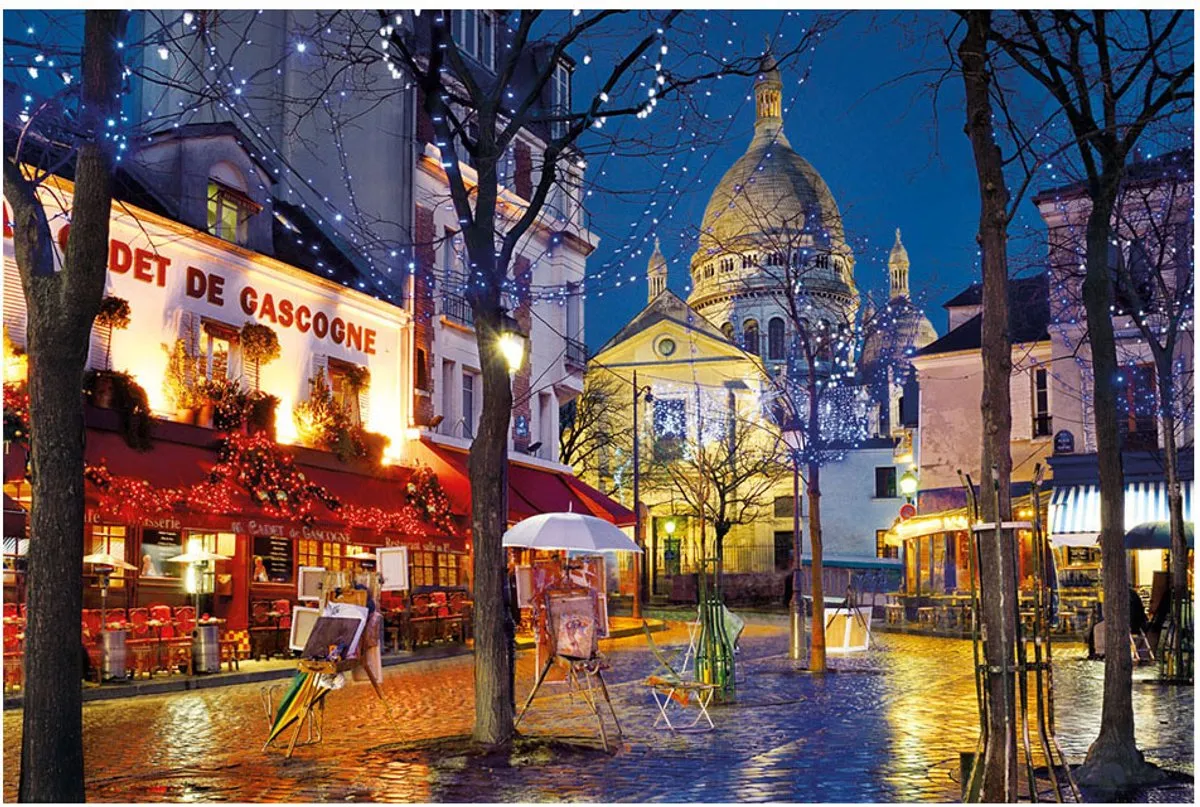 Clementoni Paris Montmartre Puzzel 1500 Stuks - High Quality Collection