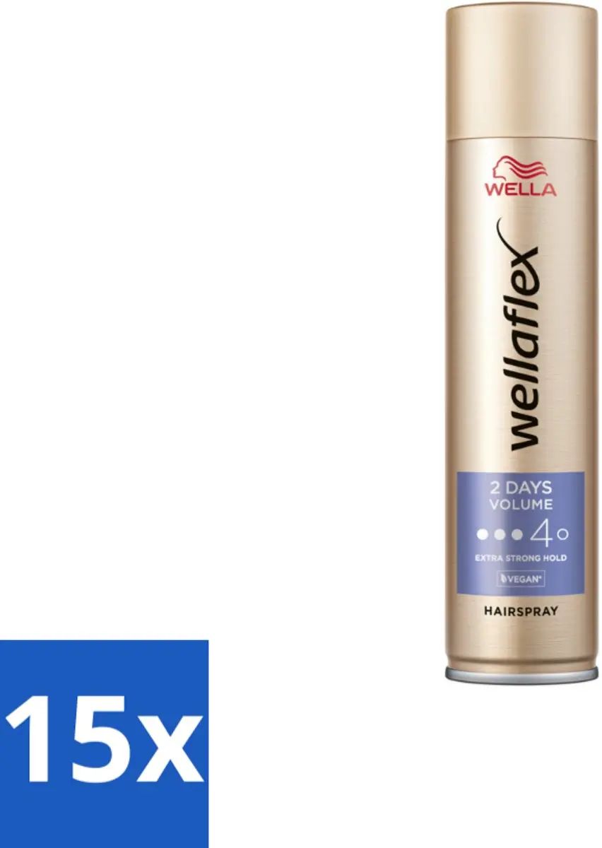 Wella Flex 2 Days Volume Haarspray Extra Strong 400ml