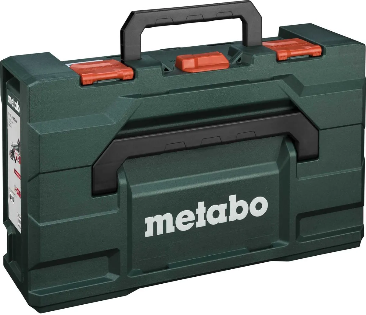 Metabo W 18 L 9-125 602249650 Haakse accuslijper 125 mm 18 V 5.2 Ah