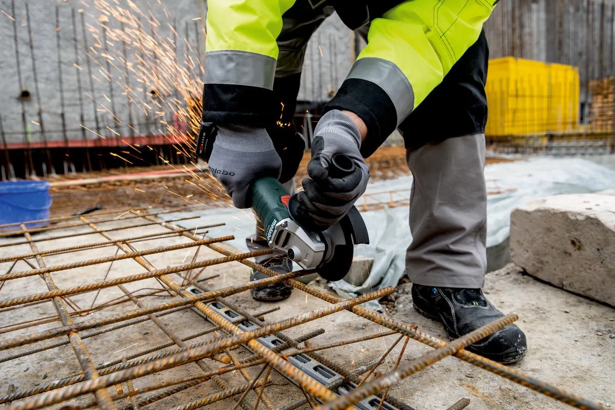 Metabo W 18 L 9-125 602249650 Haakse accuslijper 125 mm 18 V 5.2 Ah