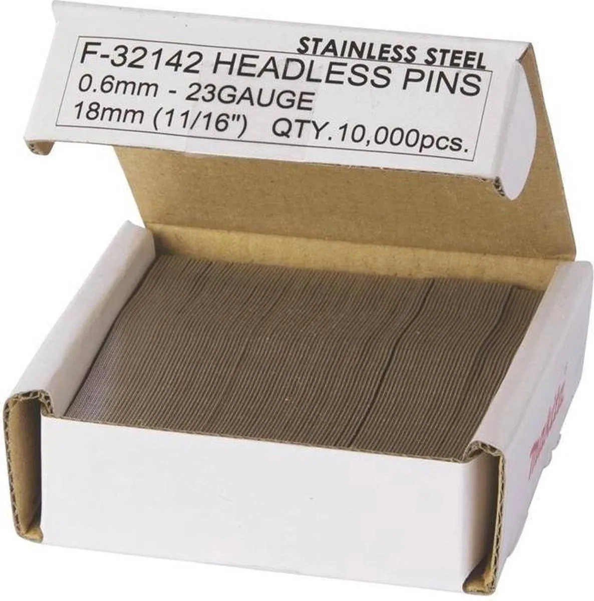 Makita F-32142 RVS Pin 18mm - 10.000 Stuks