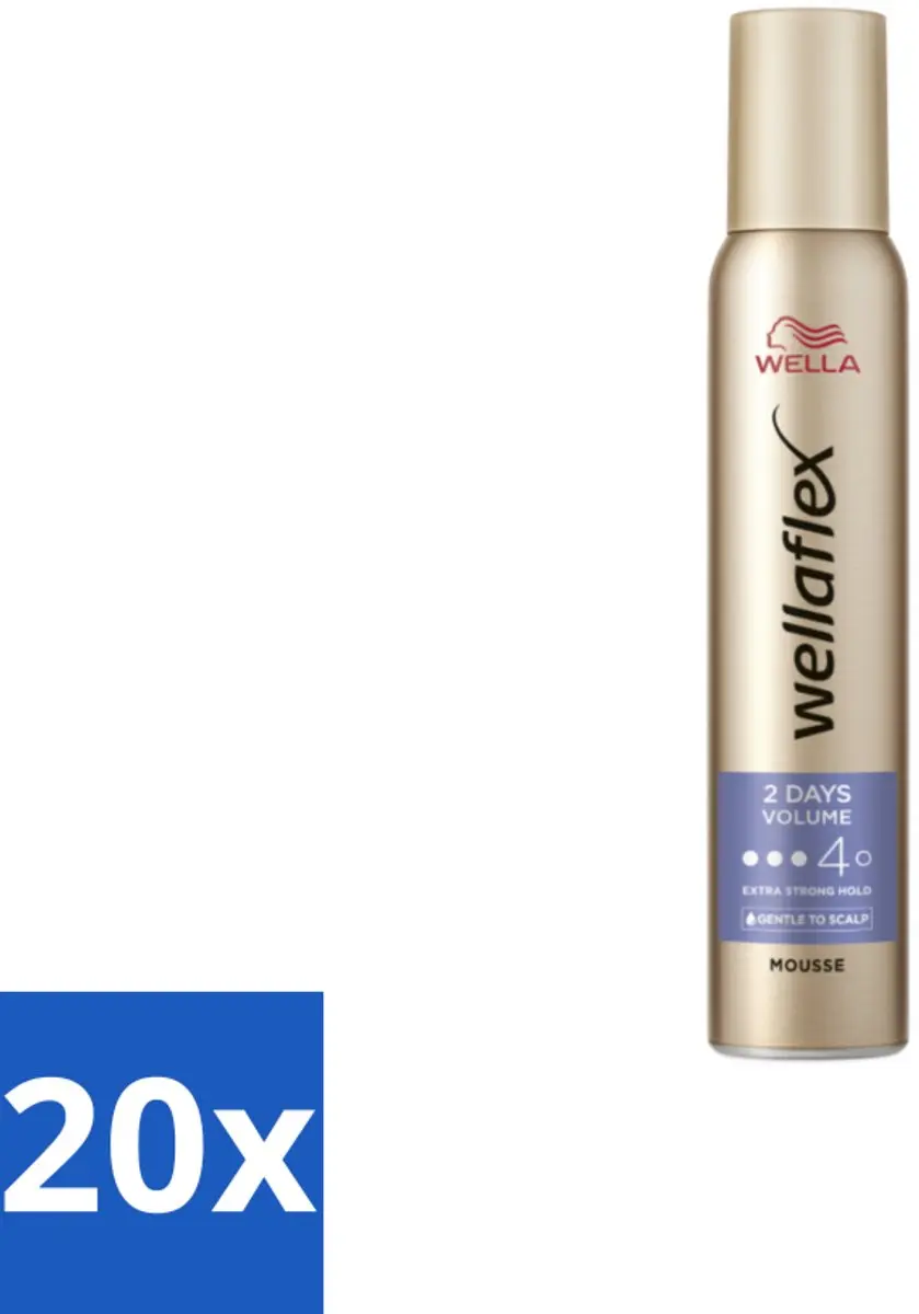 Wella Professionals Flex 2 Days Volume Haarmousse 200ml
