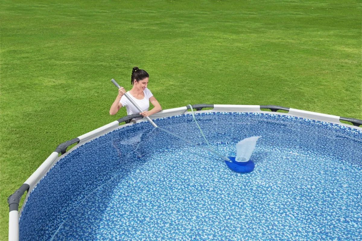 Bestway Flowclear AquaSuction Zwembadstofzuiger - Blauw/Wit