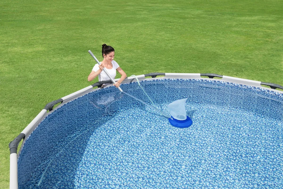 Bestway Flowclear AquaSuction Zwembadstofzuiger - Blauw/Wit