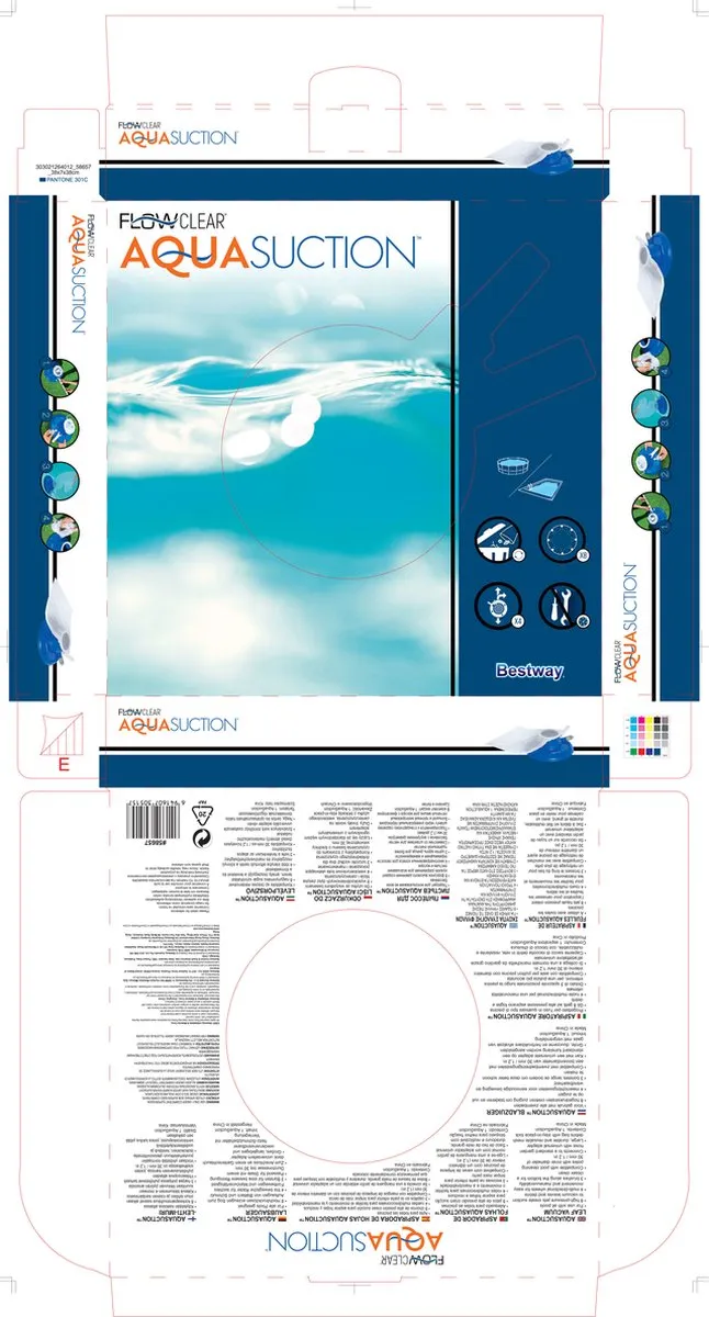 Bestway Flowclear AquaSuction Zwembadstofzuiger