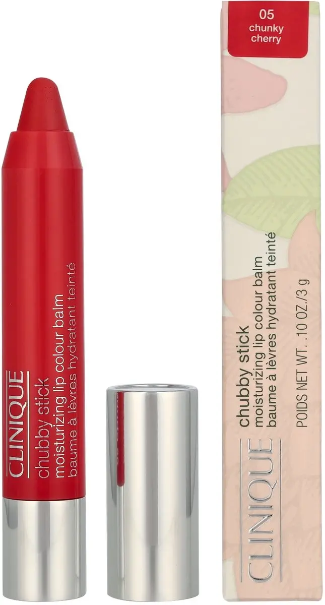 Clinique Chubby Stick Moisturizing Lip Colour Balm 05 Chunky Cherry - 3g