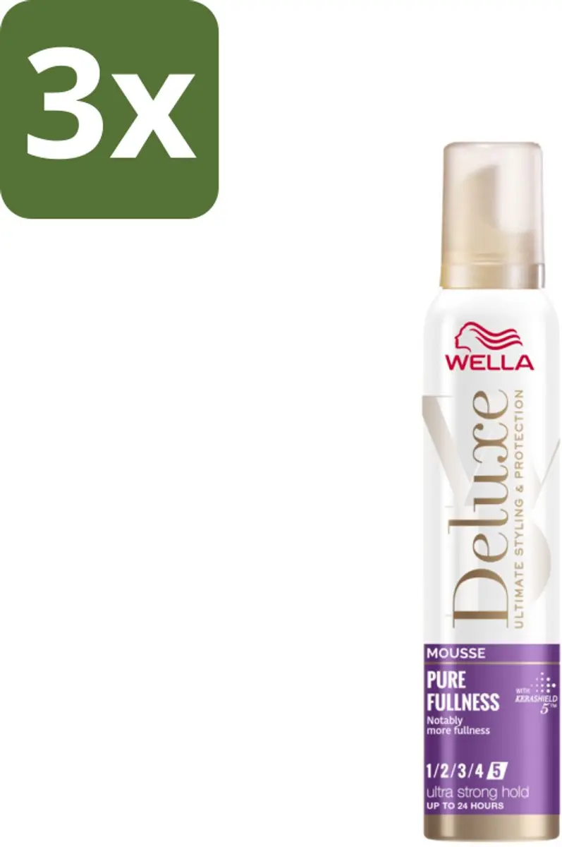 Wella Deluxe Pure Fullness Haarmousse 200ml