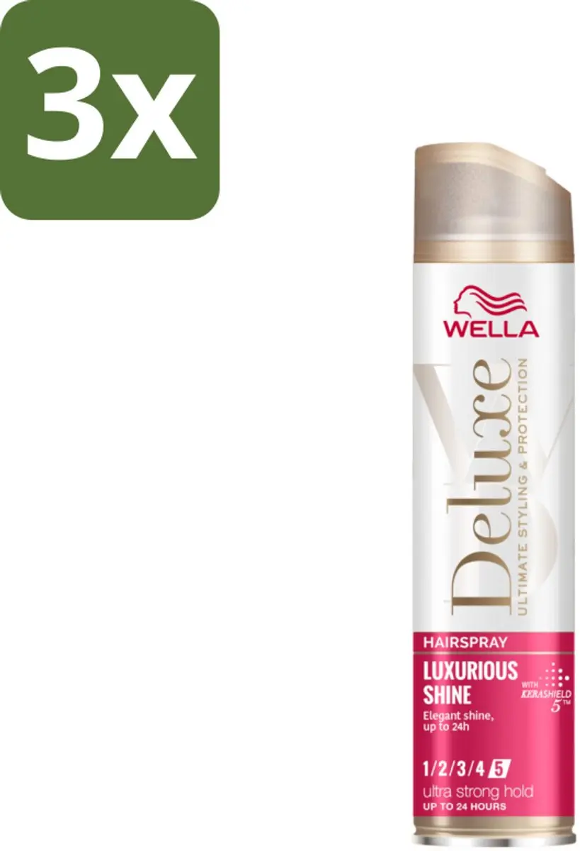 Wella Deluxe Luxurious Shine Haarspray 250ml