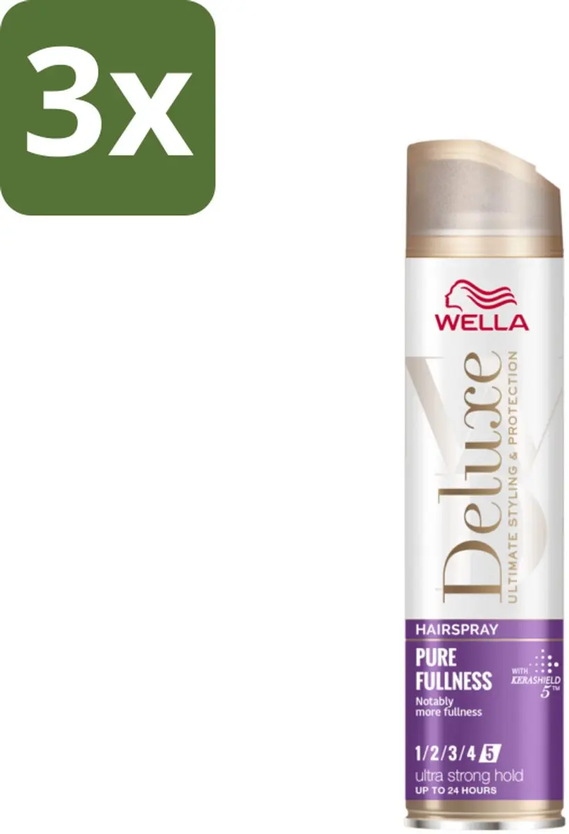 Wella Deluxe Pure Fullness Haarspray 250ml