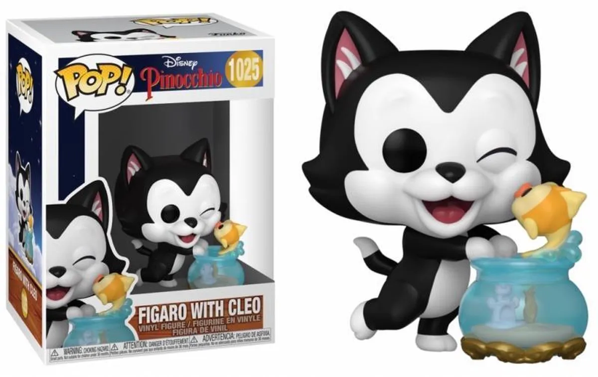 Funko Pop! Disney Pinocchio - Figaro met Cleo #1025