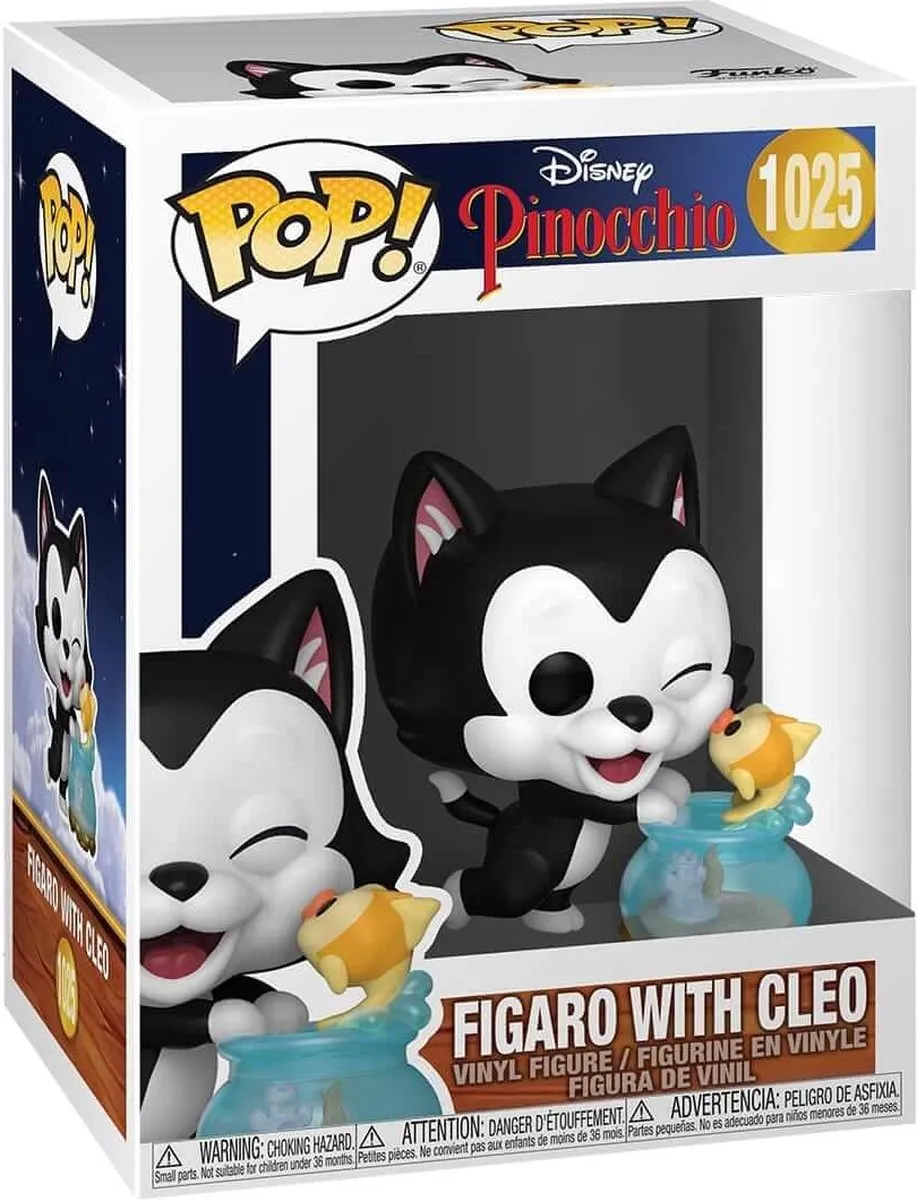 Funko Pop! Disney Pinocchio - Figaro met Cleo #1025