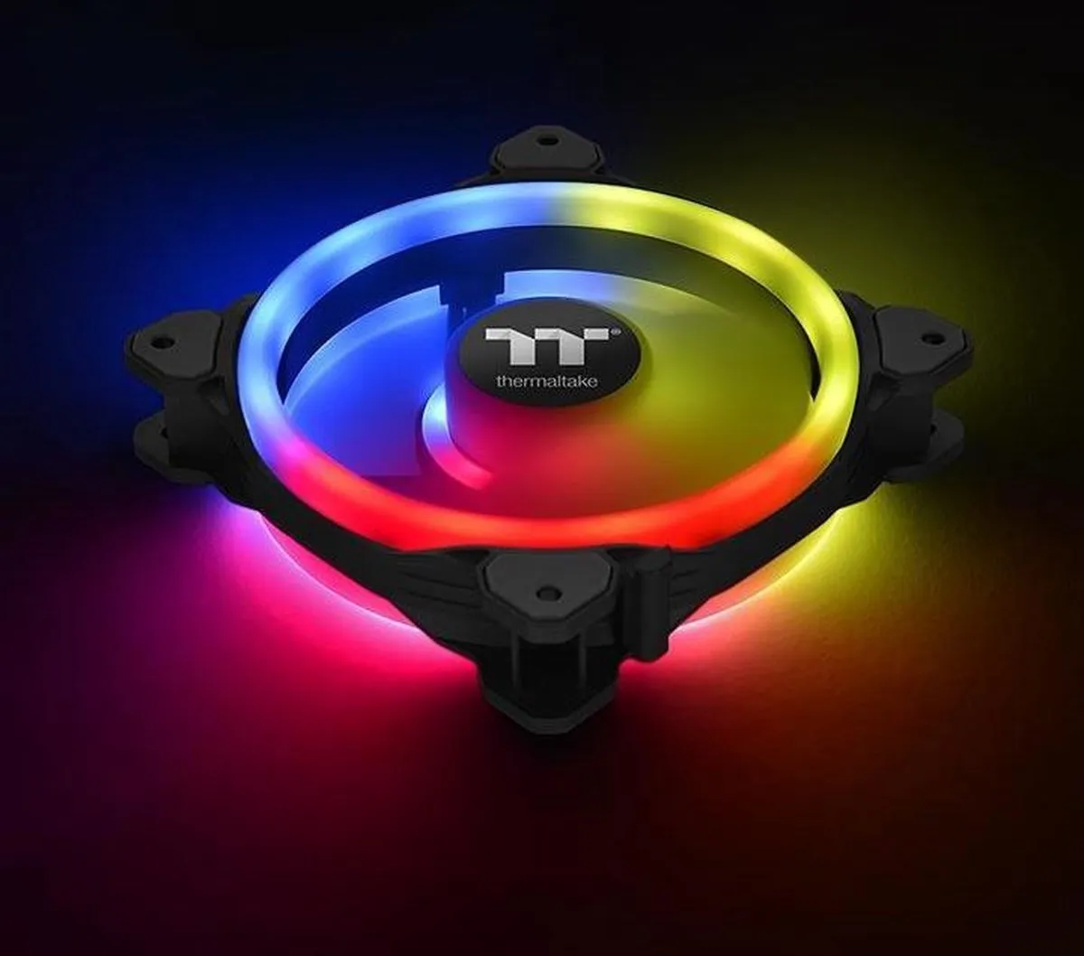 Thermaltake Riing Trio 14 RGB Ventilatoren 3x - 140mm - Zwart
