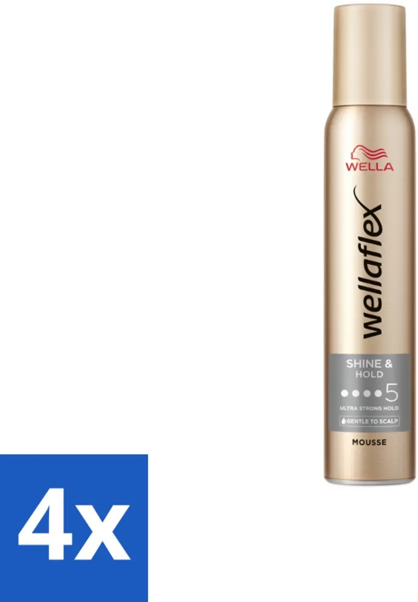 Wella Professionals Flex Shine & Hold Haarmousse 200ml