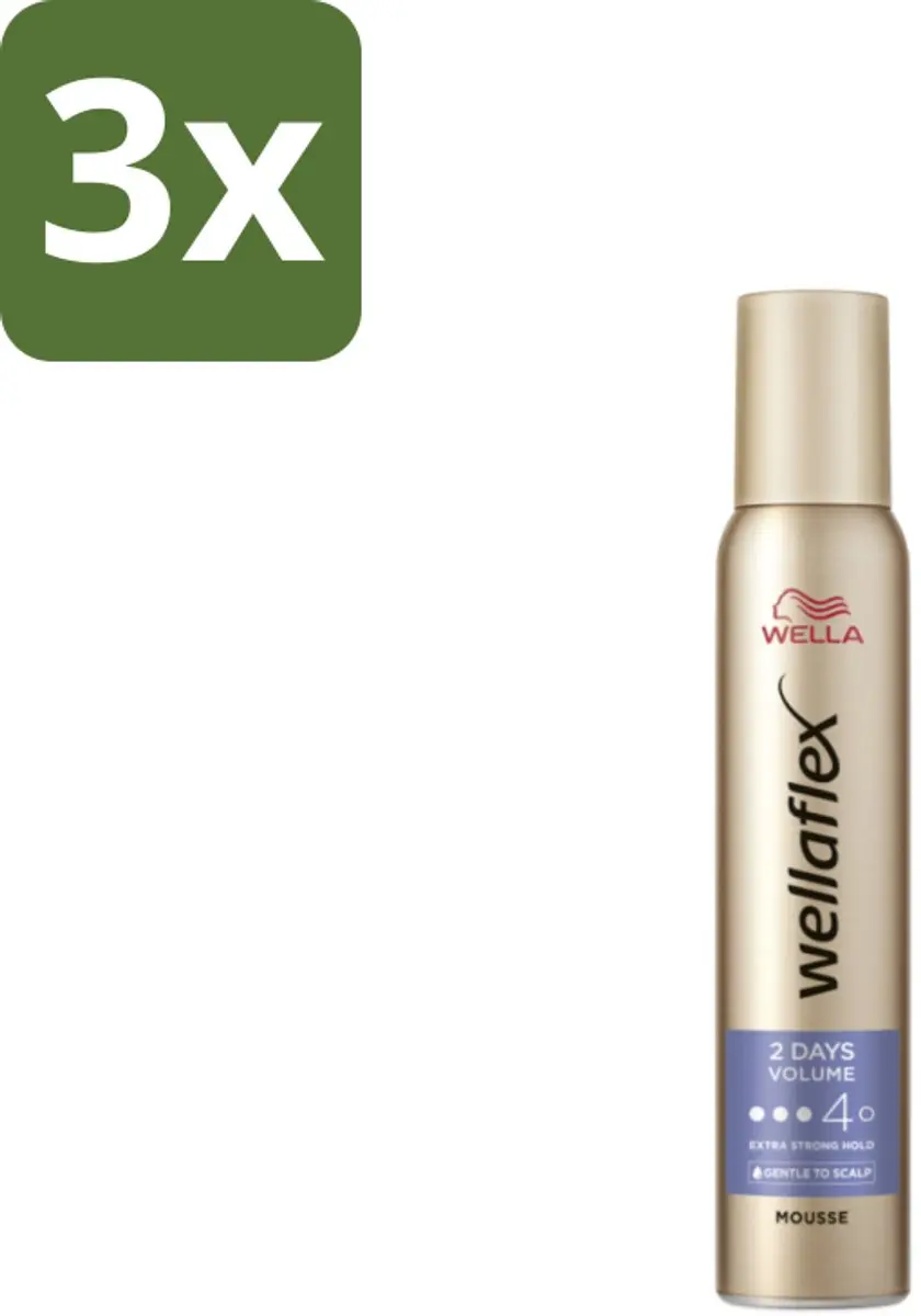 Wella Professionals Flex 2 Days Volume Haarmousse 200ml