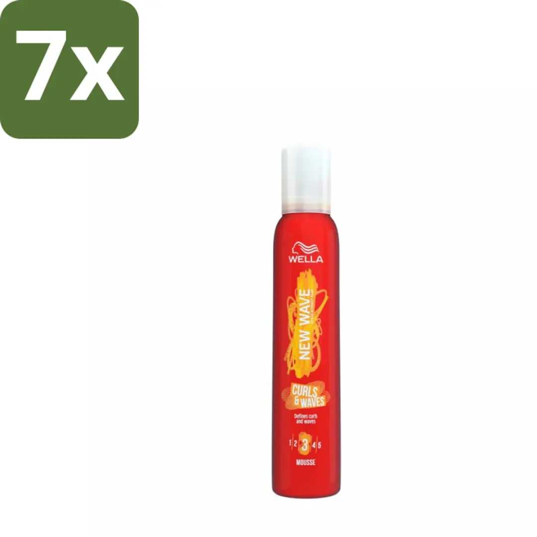 Wella New Wave Curls & Waves Haarmousse 200ml