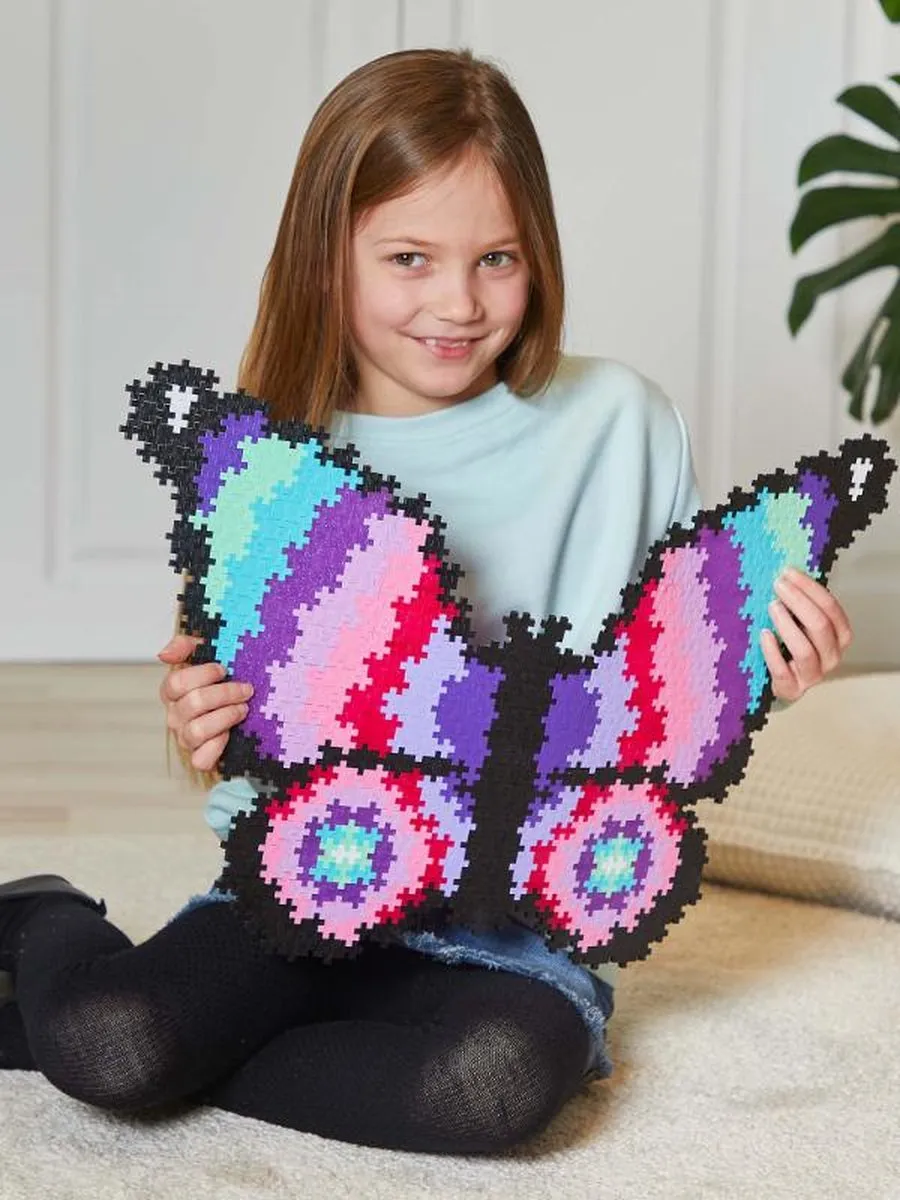 Plus-Plus Puzzle by Number Vlinder 800 Stuks - 3915