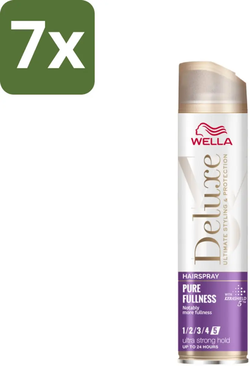 Wella Deluxe Pure Fullness Haarspray 1750ml (7x250ml)
