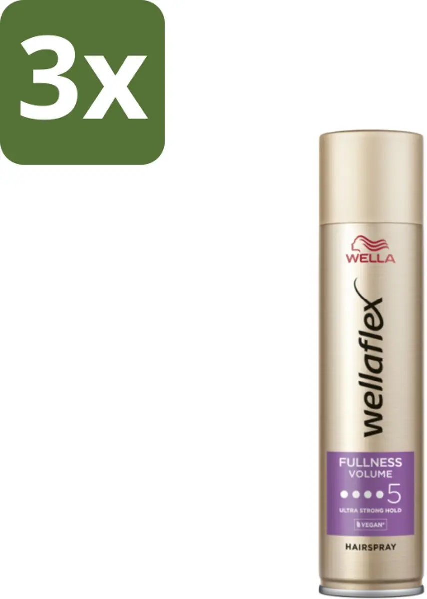 Wella Flex Fullness Volume Ultra Strong Haarspray 250ml