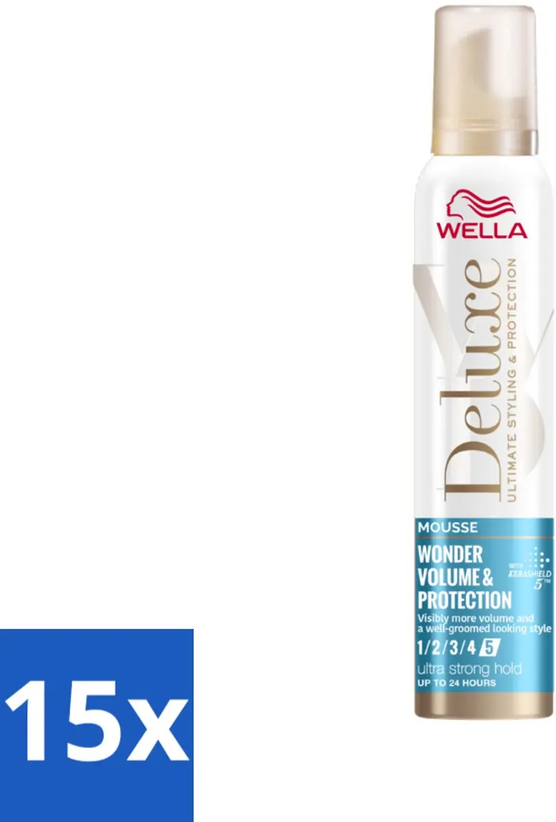 Wella Professionals Deluxe Volume & Protection Haarmousse 200ml