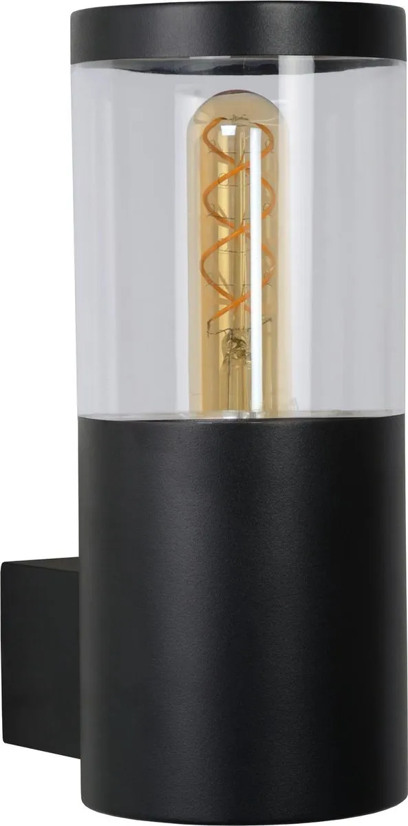 Lucide FEDOR Wandlamp E27 IP44 - Zwart