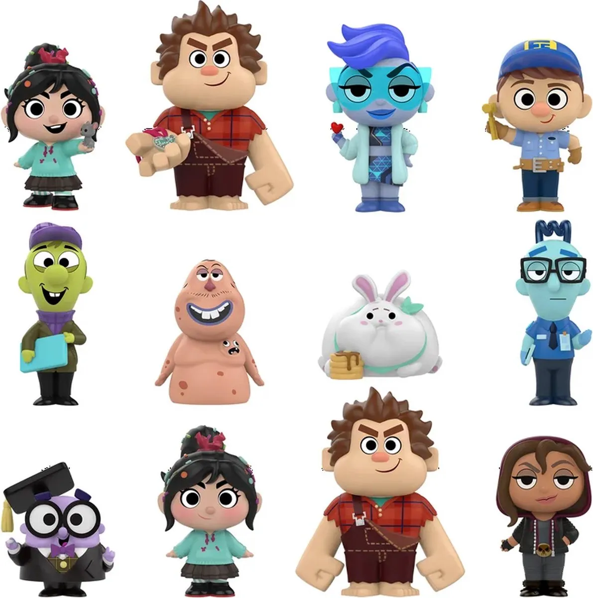 Funko Mystery Mini Ralph Breaks The Internet - Wreck-It Ralph II - Multicolor