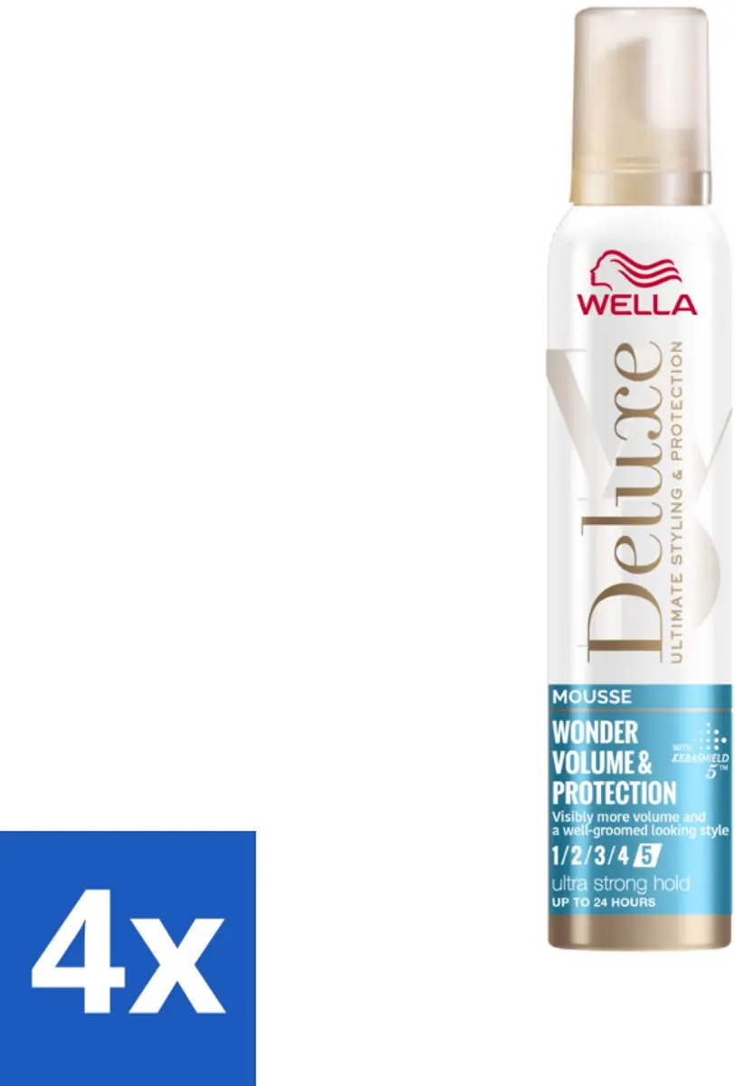 Wella Professionals Deluxe Volume & Protection Haarmousse 800ml