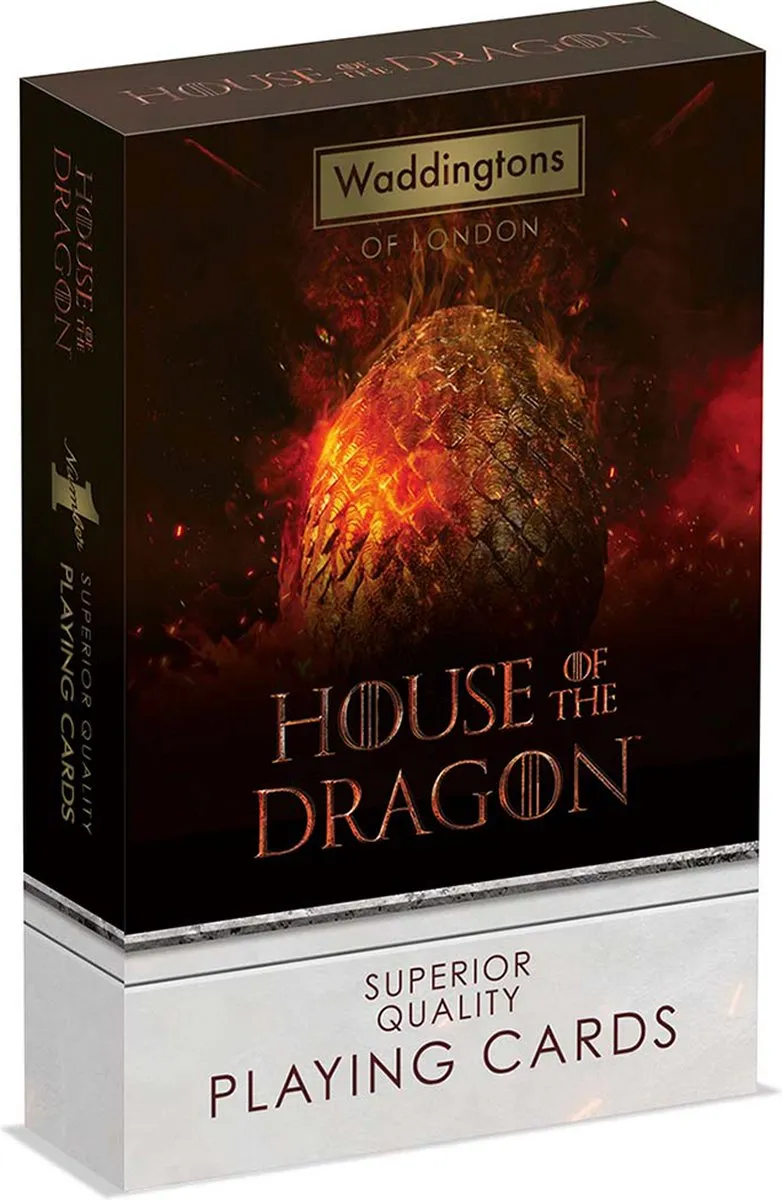 Winning Moves House of the Dragon Speelkaarten Waddingtons No.1