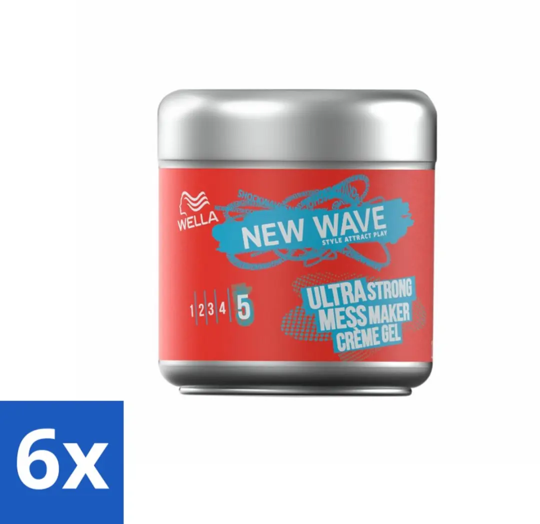 Wella Shockwaves Mess Constructor Haargel 150ml