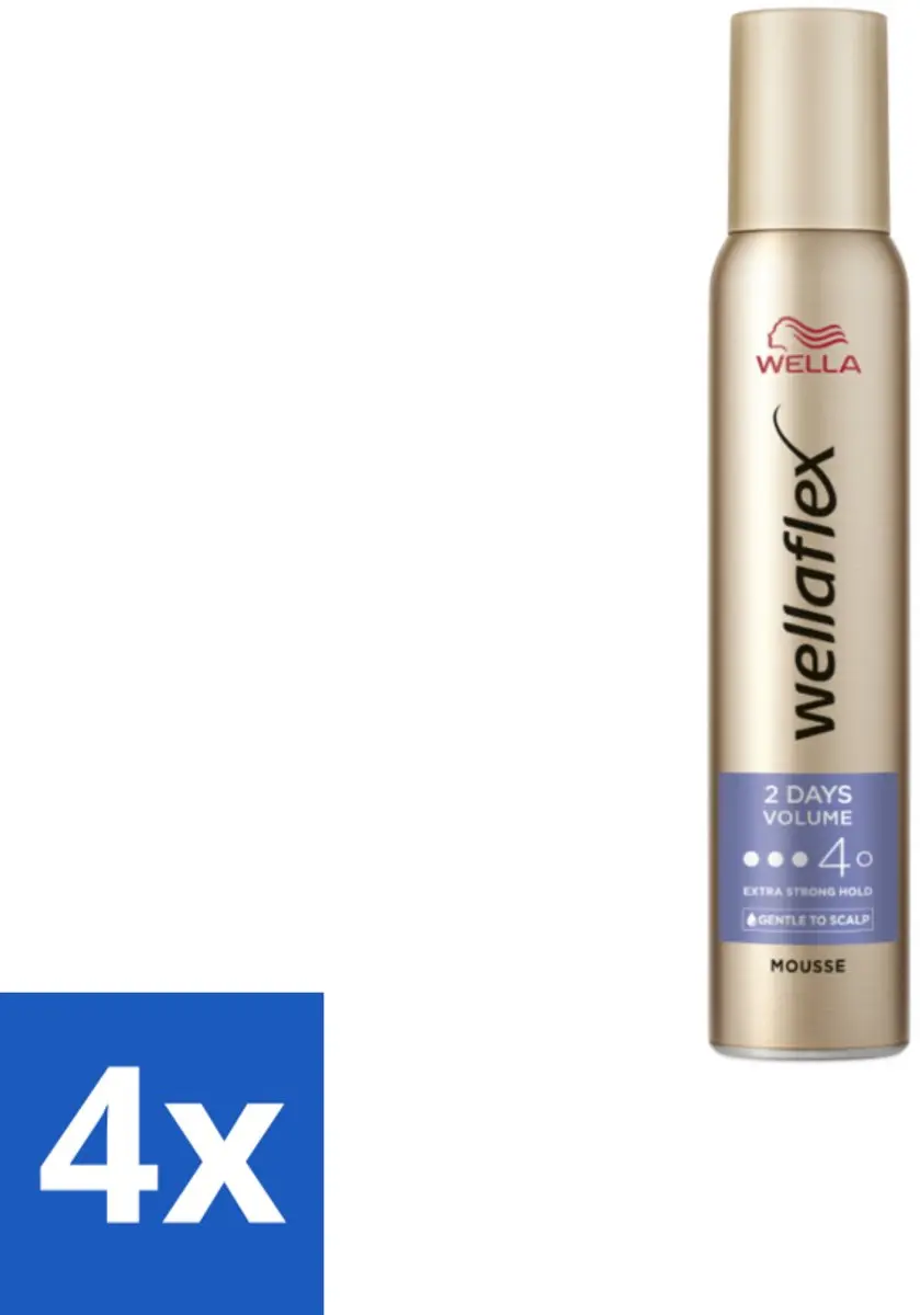 Wella Flex 2 Days Volume Haarmousse 200ml