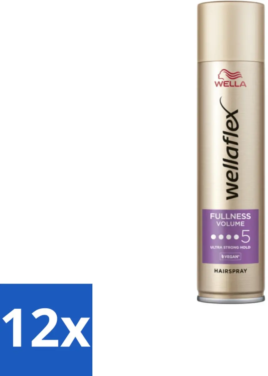 Wella Flex Fullness Volume Ultra Strong Haarspray 250ml