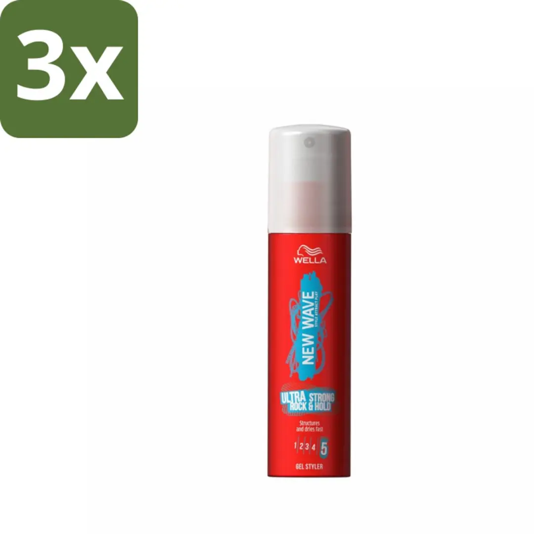 Wella New Wave Fix & Go Ultra Strong Haargel 100ml