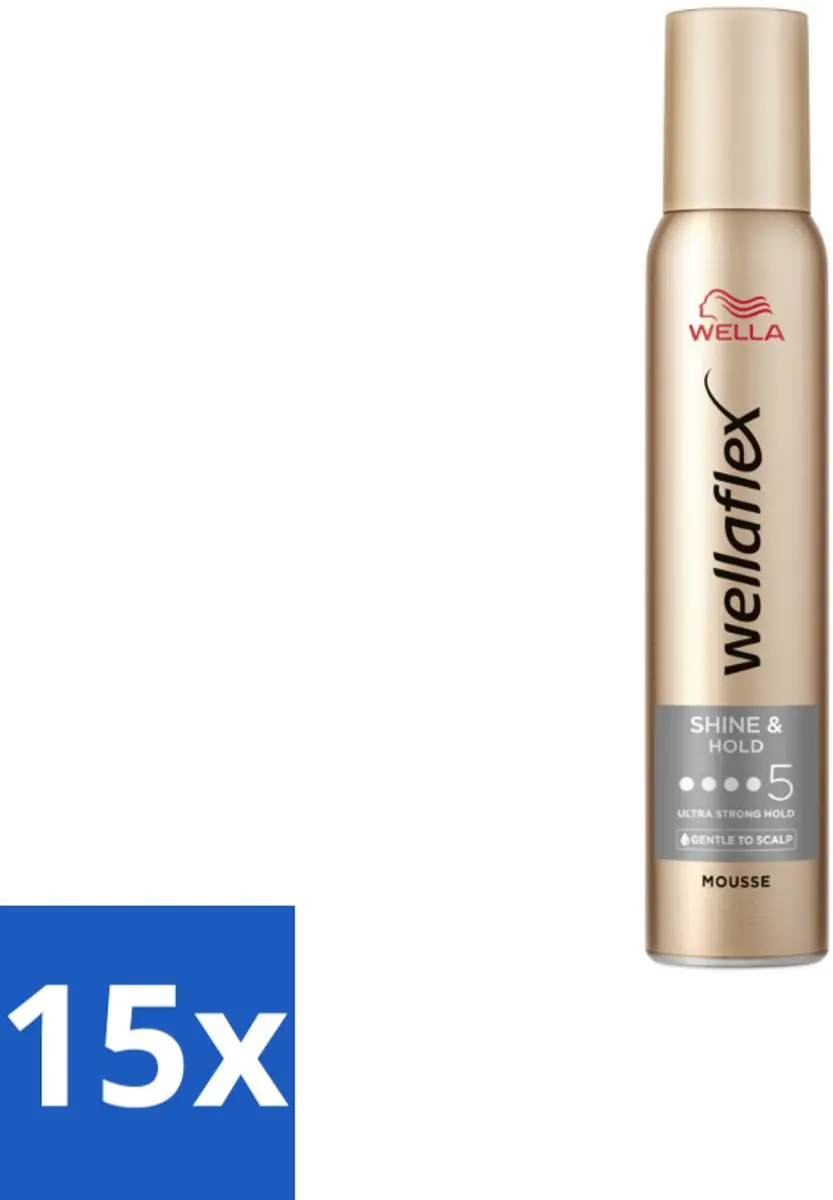 Wella Professionals Flex Shine & Hold Haarmousse 200ml