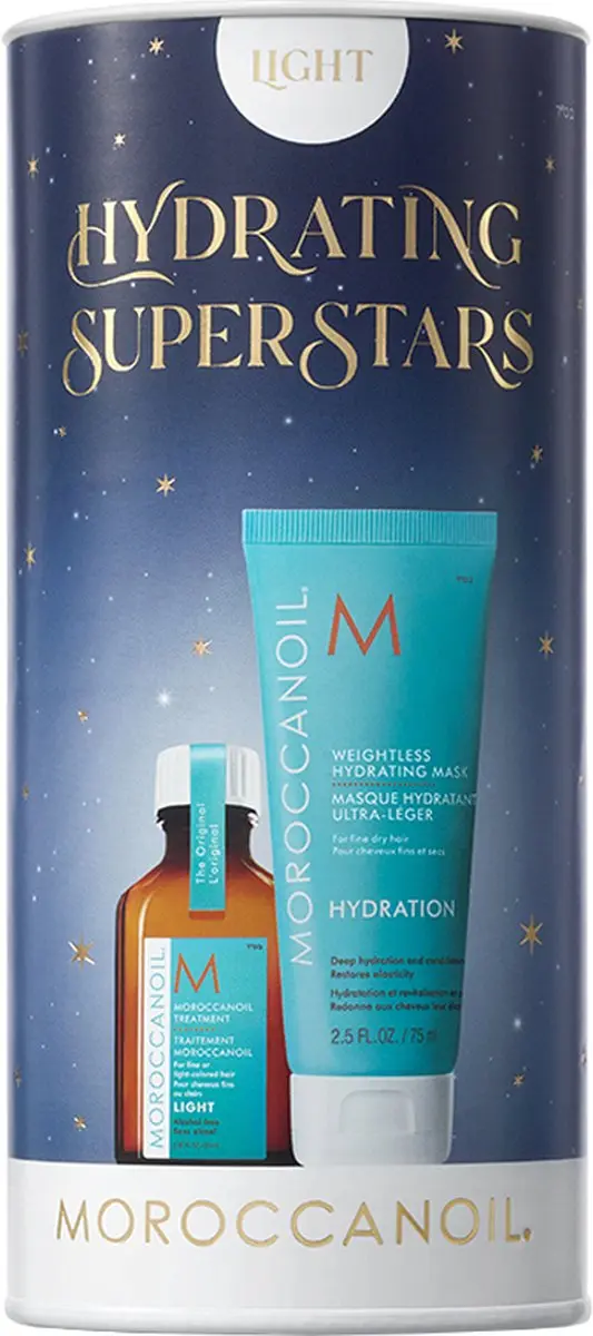 Moroccanoil Hydrating Superstars Light - Haarolie & Shampoo 200g