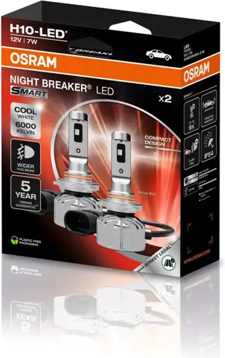 Osram Night Breaker LED H10 9145DWNBSM-2HB Set