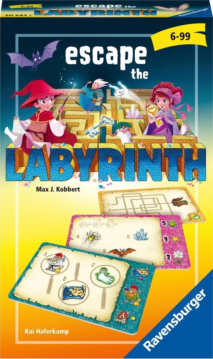 Ravensburger Escape the Labyrinth Pocketspel 205431 - 2-4 Spelers