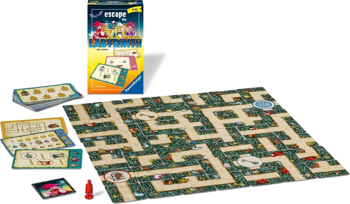 Ravensburger Escape the Labyrinth Pocketspel 205431 - 2-4 Spelers