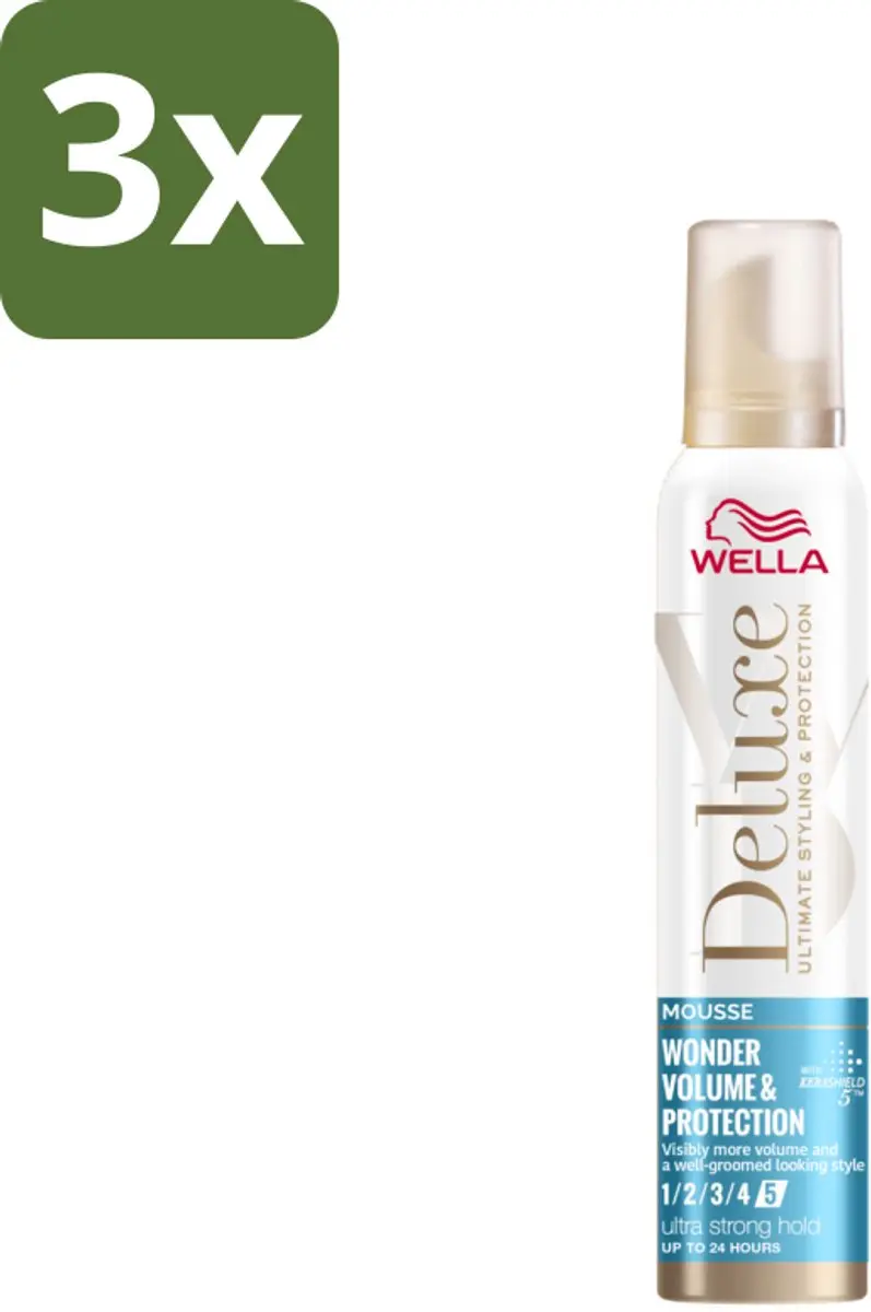 Wella Professionals Deluxe Volume & Protection Haarmousse 200ml