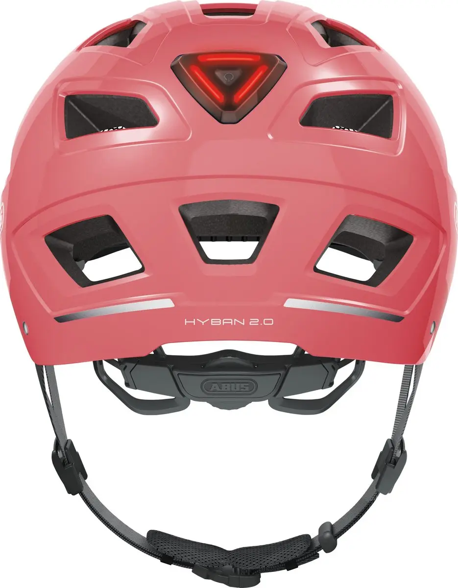 ABUS Hyban 2.0 Fietshelm - M 52-58cm - 400g - Pink